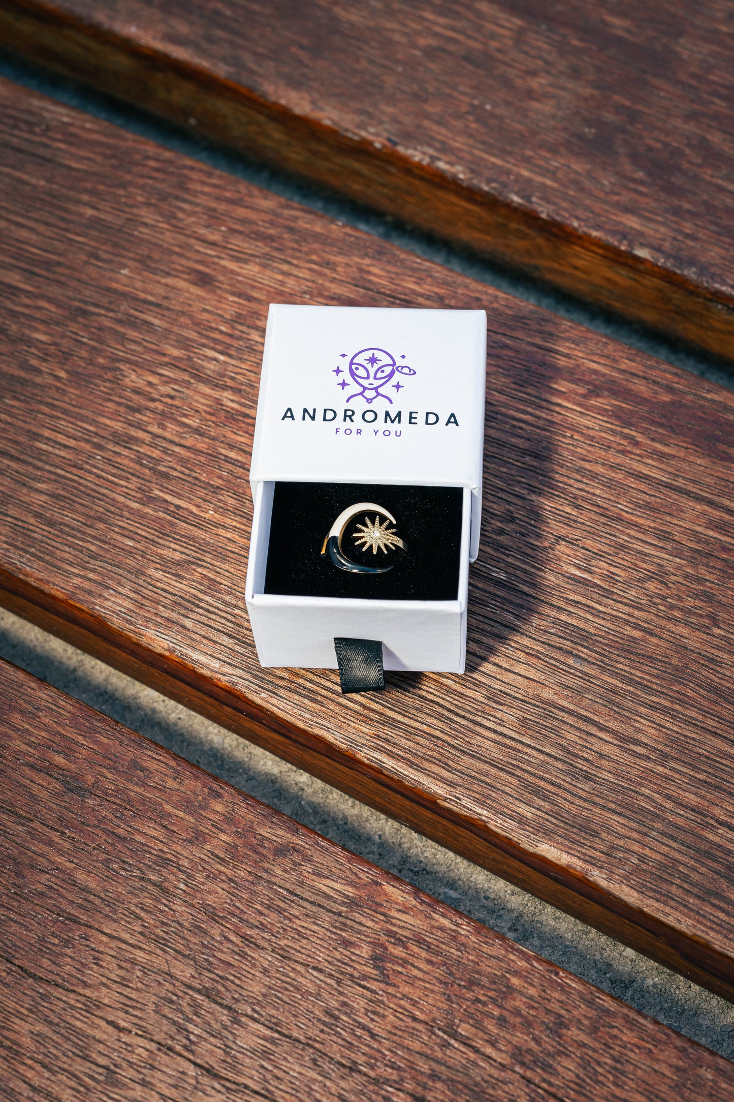 Anillo Eclipse Dorado