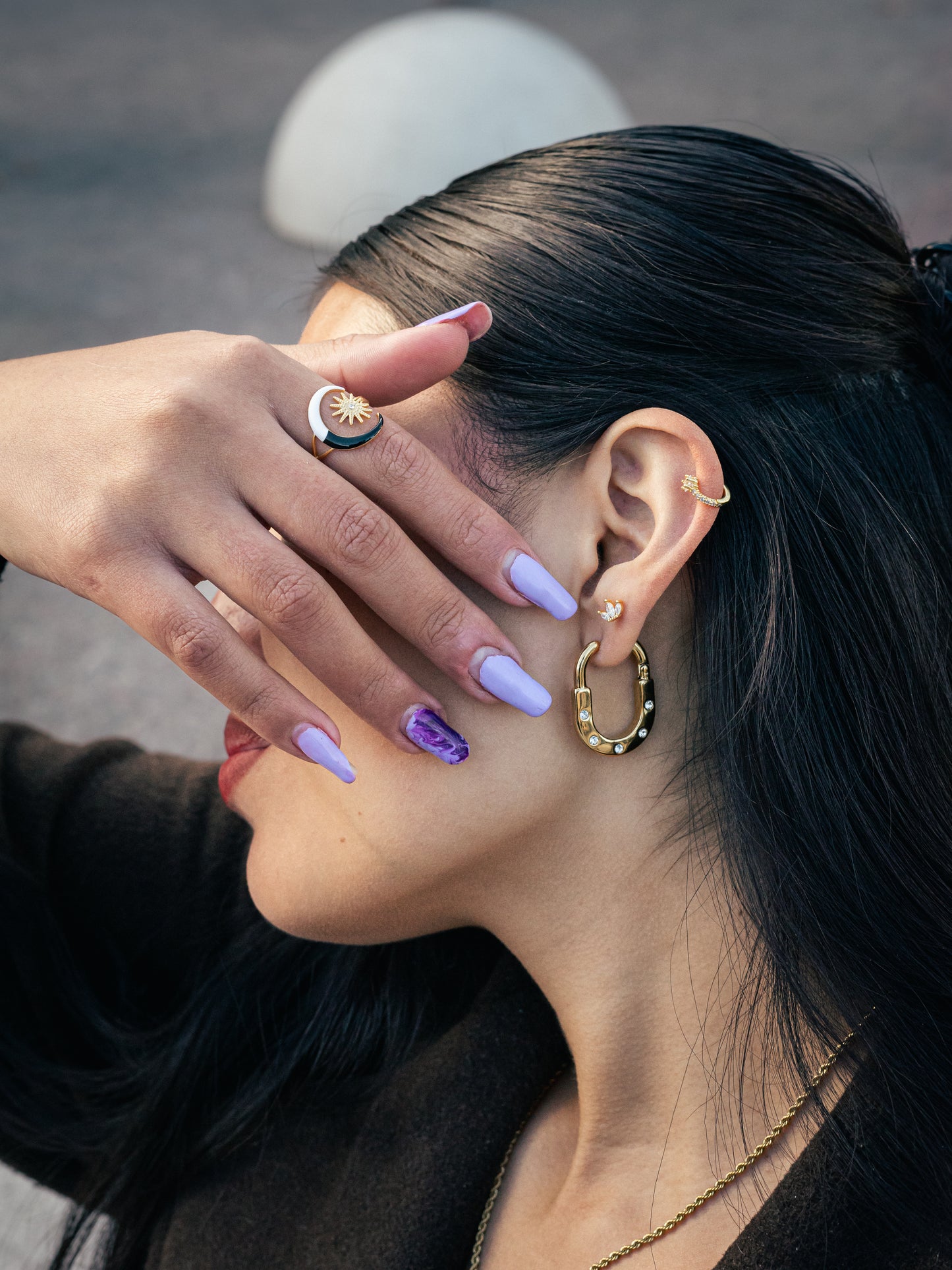Anillo Eclipse Dorado